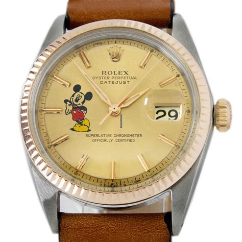 rolex mickey mouse dials